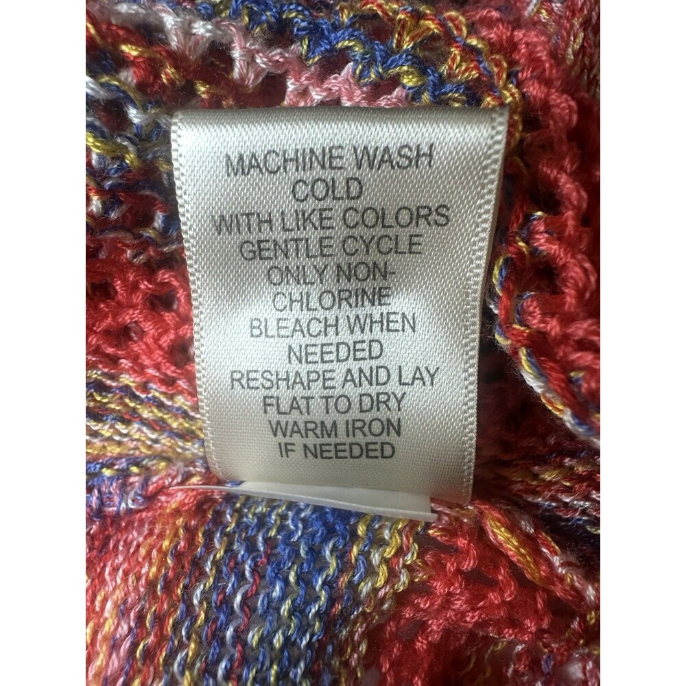 Studio Jpr Open Front Cardigan Multi-Color Open K… - image 8